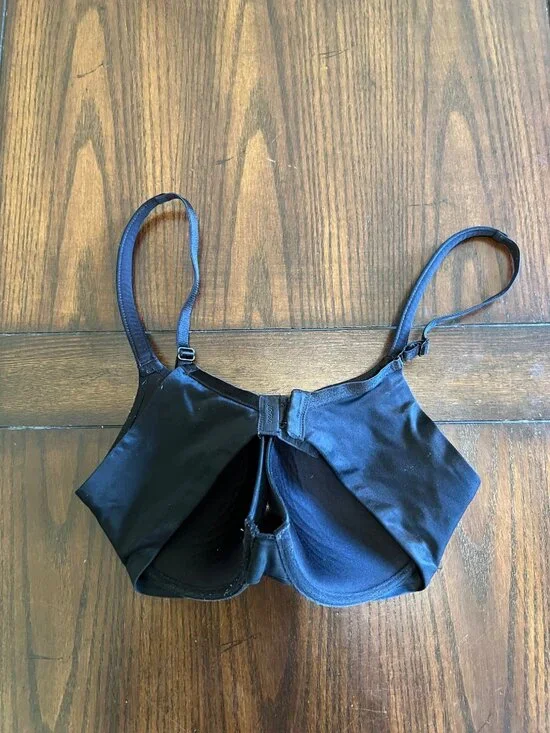 Soma Black T-Shirt Bra Full Coverage 32D Underwire Enhancing Shape Full Coverage - Picture 2 of 3